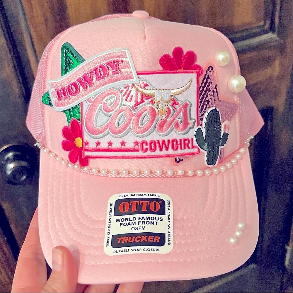 🌵Coors Cowgirl Trucker Hat